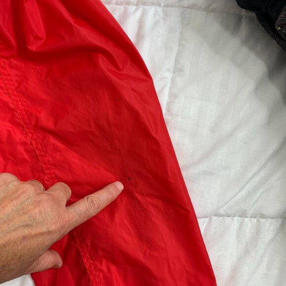 Eddie Bauer Red Lightwieght Windbreaker - Picture 8 of 10